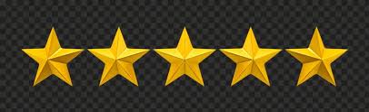 reviews rating stars used to evaluate businesses by customers